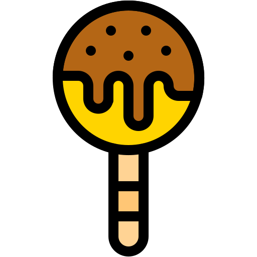 Cake Pop Generic color lineal-color icon