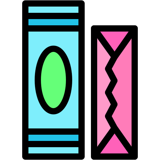 Жевательная резинка Generic color lineal-color иконка