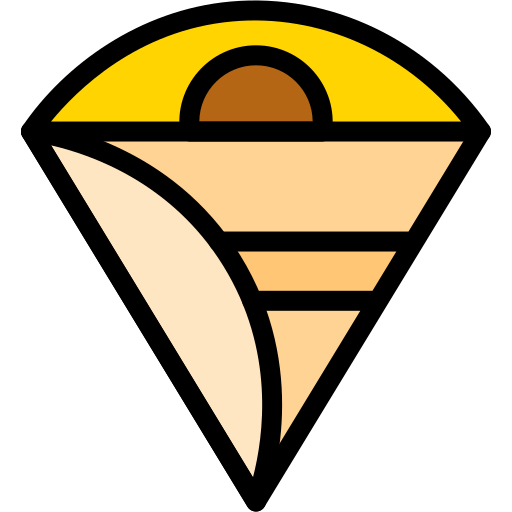 crepe Generic color lineal-color icono