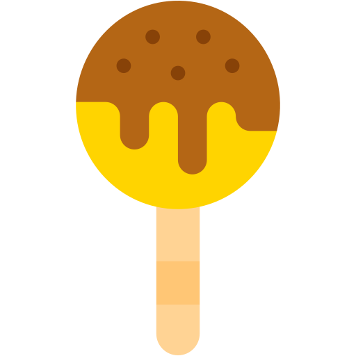 cake lolly Generic color fill icoon