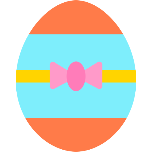 Easter egg Generic color fill icon