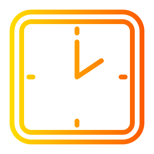 Clock Generic gradient outline icon