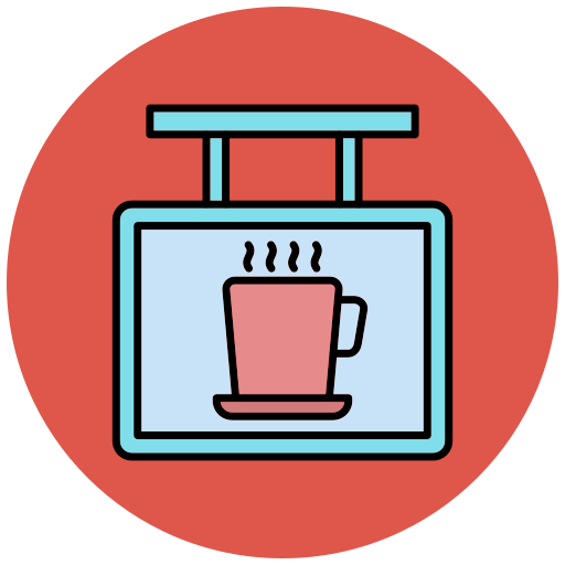Cafeteria Generic color lineal-color icon