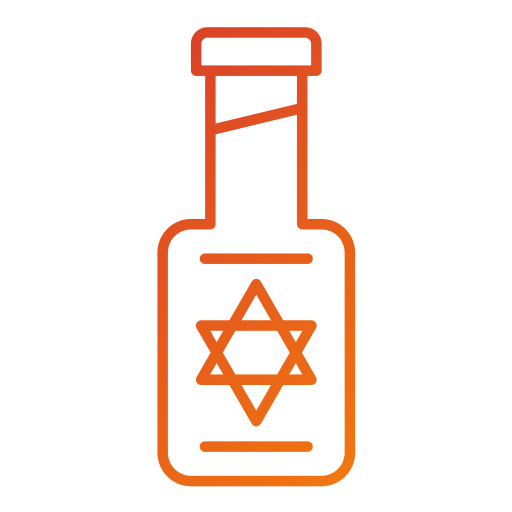 Kosher Generic gradient outline icono