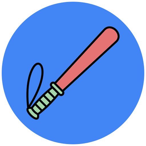 Baton Generic color lineal-color icon