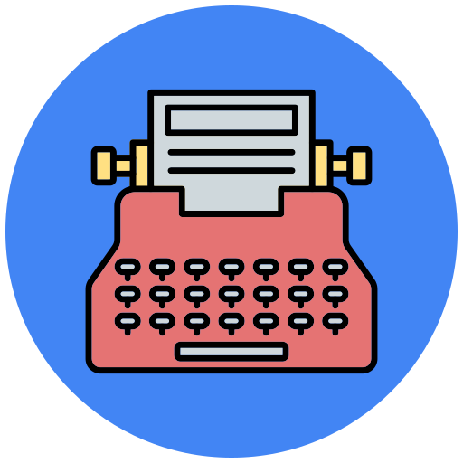 タイプライター Generic color lineal-color icon