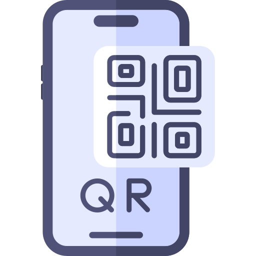 QR code Generic color fill icon