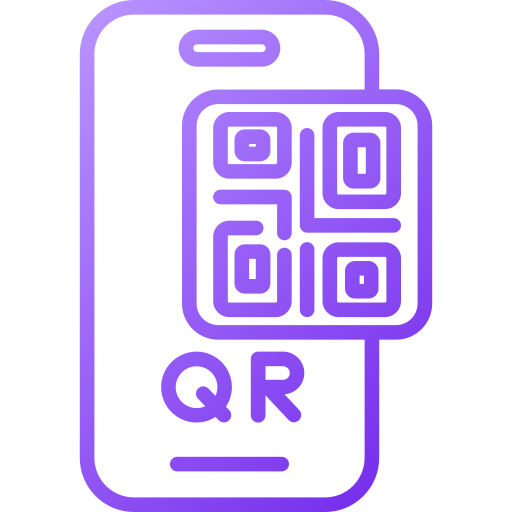 qr code Generic gradient outline Icône