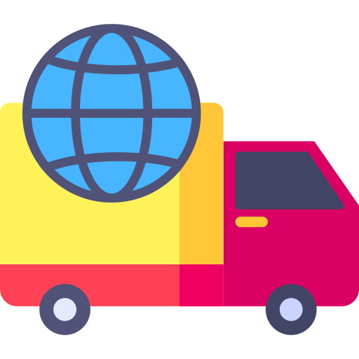 Worldwide Shipping Generic color fill icon