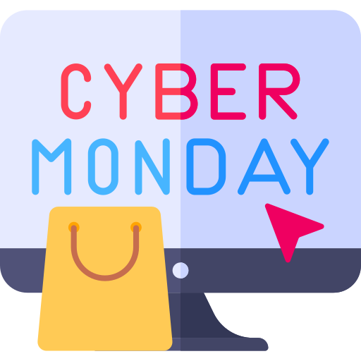 cyber monday Generic color fill Icône