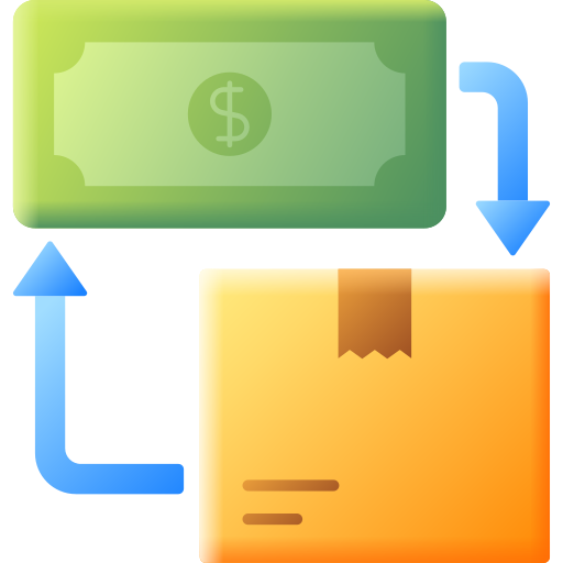 Cash payment Generic gradient fill icon