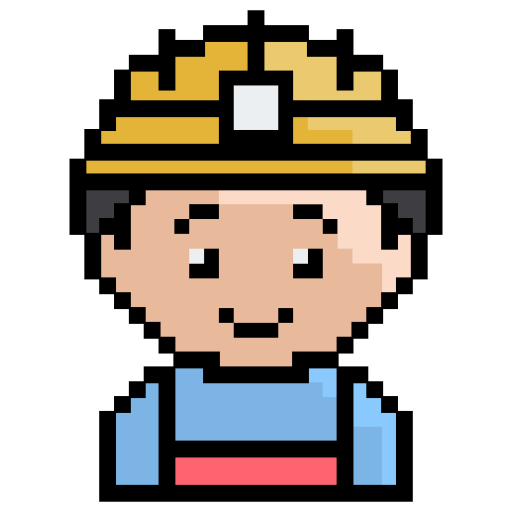 mijnwerker Generic color lineal-color icoon