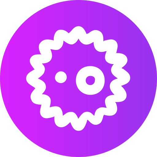 Germs Generic gradient fill icon