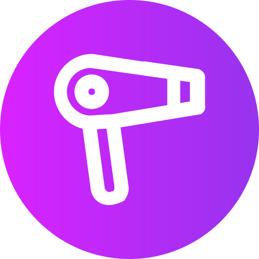 Hair dryer Generic gradient fill icon