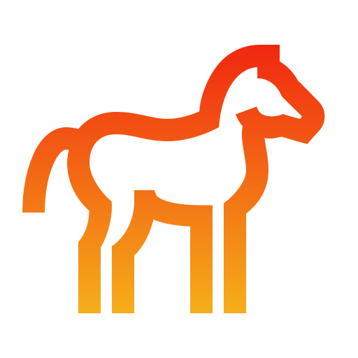 cavalo Generic gradient outline Ícone