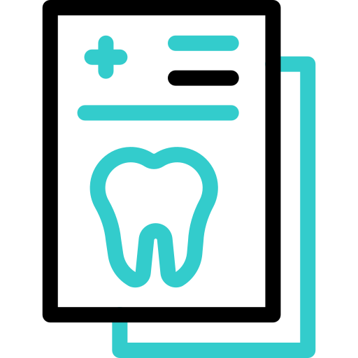 dentista Basic Accent Outline icona