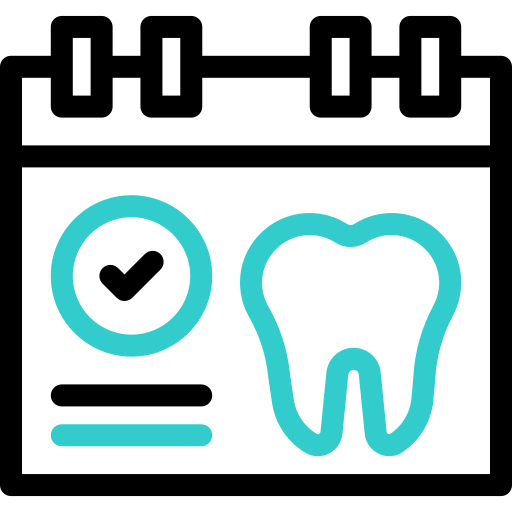 dentista Basic Accent Outline icona