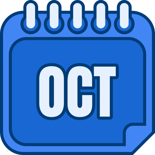 Октябрь Generic color lineal-color иконка