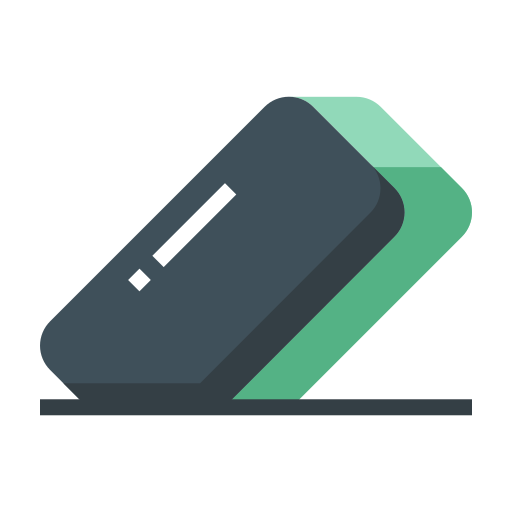 Eraser Generic color fill icon