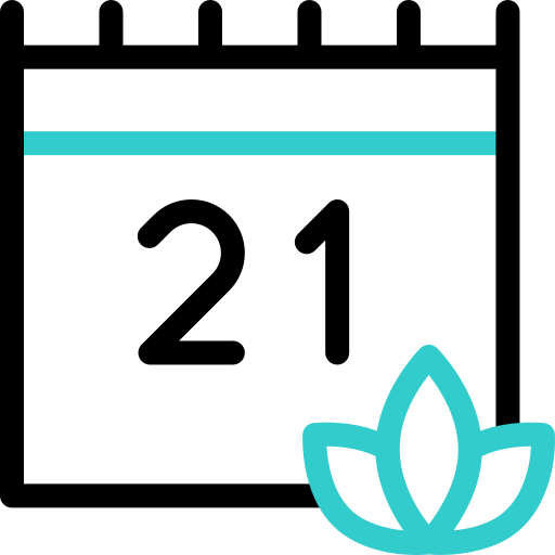 International Day of Yoga Basic Accent Outline icon