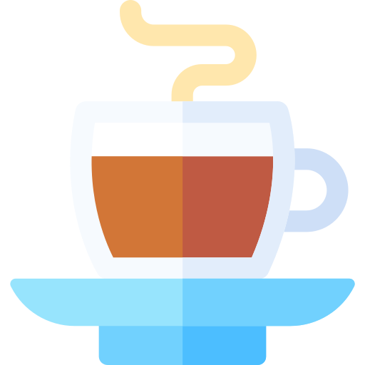 Coffee Basic Rounded Flat icon