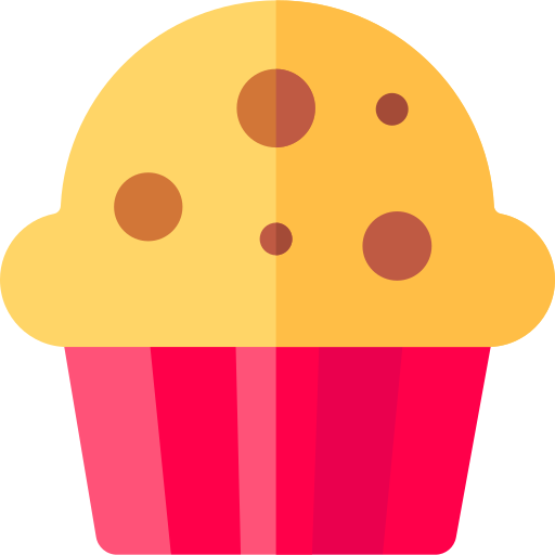 Muffin Basic Rounded Flat icon