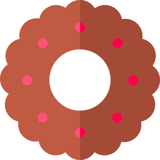 Cookie Basic Rounded Flat icon