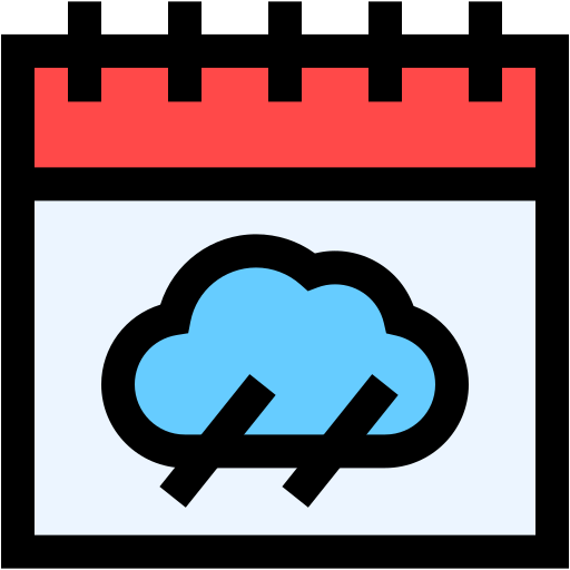 weather forecast Generic color lineal-color icon