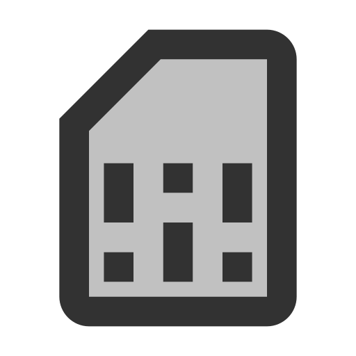 simkaart Generic color lineal-color icoon