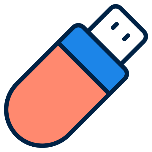 pendrive Generic color lineal-color Ícone