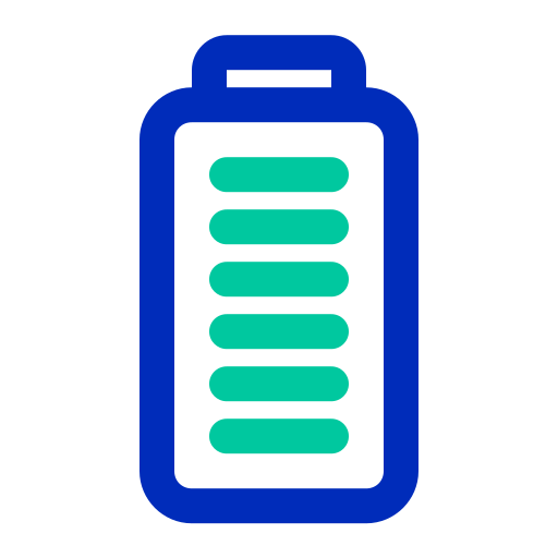 batteria Generic color outline icona