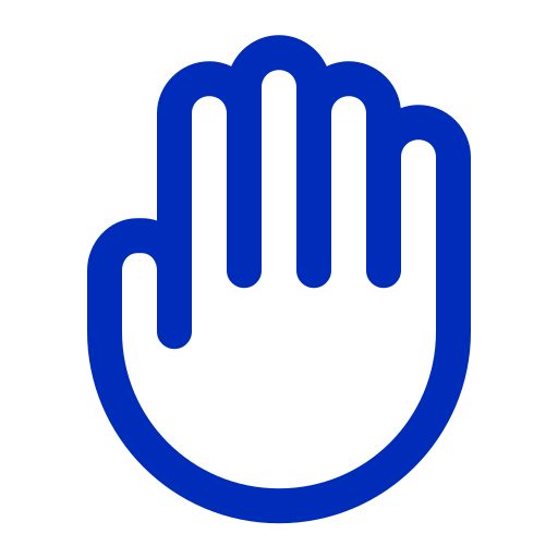 ręka Generic color outline ikona