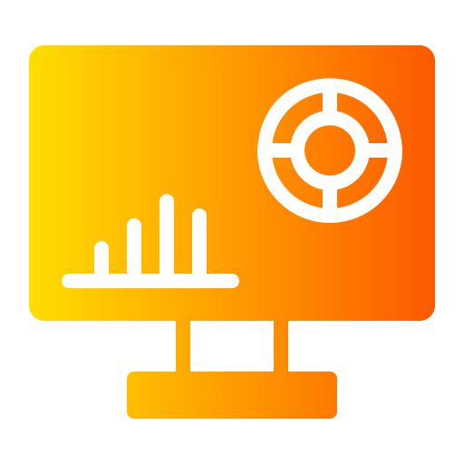 informe estadístico Generic gradient fill icono