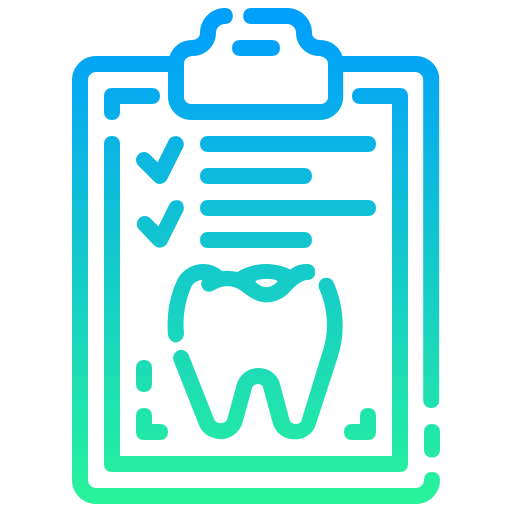 歯科レポート Generic gradient outline icon