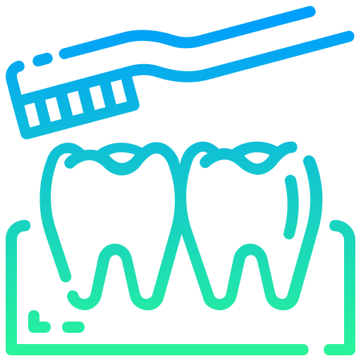 歯磨き Generic gradient outline icon