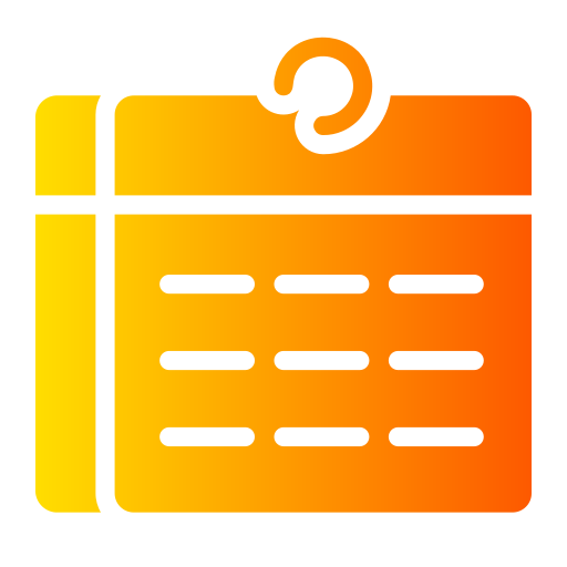 kalender Generic gradient fill icon