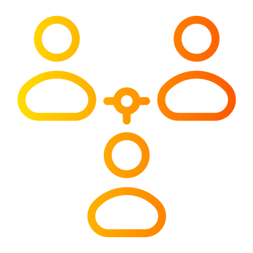 grupa Generic gradient outline ikona
