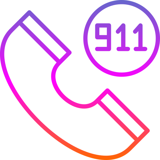 911 Generic gradient outline icoon