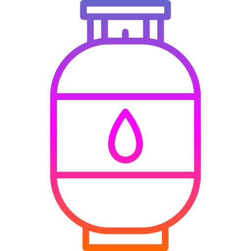 cilindro de gas Generic gradient outline icono