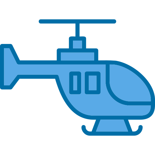 hubschrauber Generic color lineal-color icon