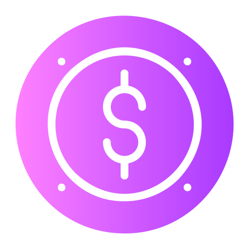 dollar Generic gradient fill icoon
