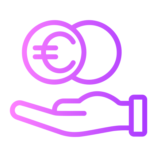Get money Generic gradient outline icon