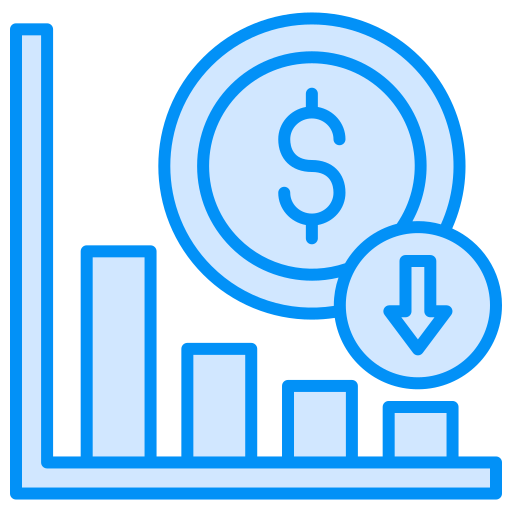 Losses Generic color lineal-color icon