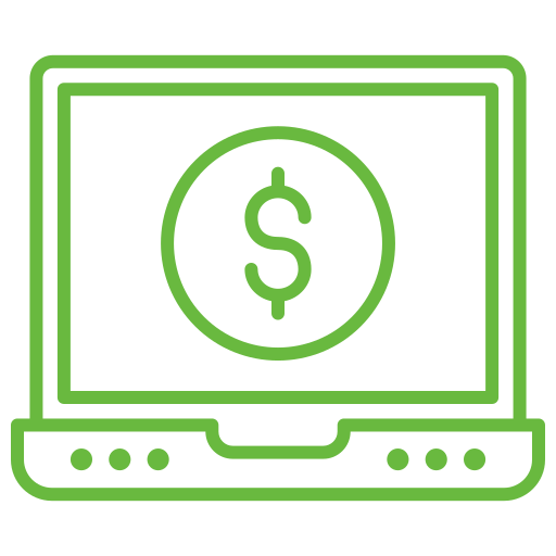 Online Money Generic color outline icon