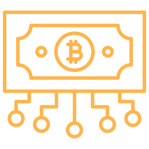 bitcoin Generic color outline icono