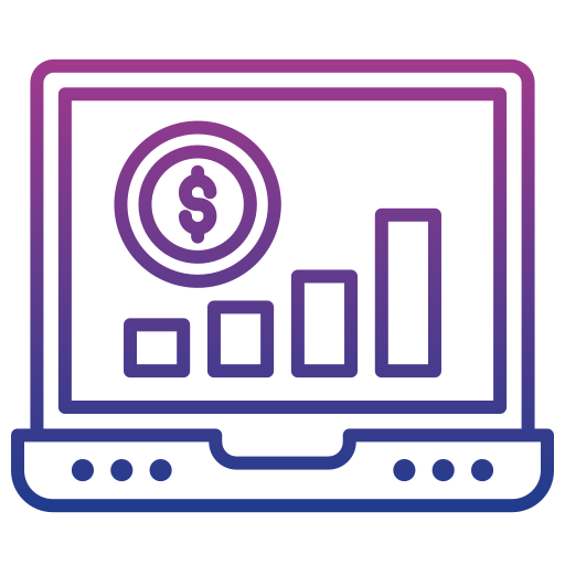 웹 사이트 Generic gradient outline icon