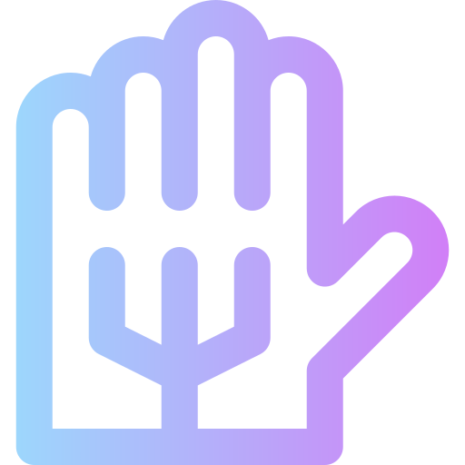 handschuhe Super Basic Rounded Gradient icon