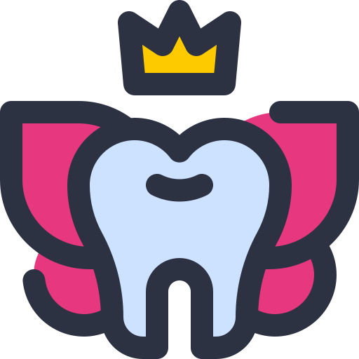 Tooth fairy Generic color lineal-color icon