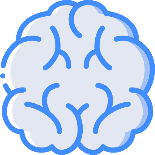 cerveau Basic Miscellany Blue Icône