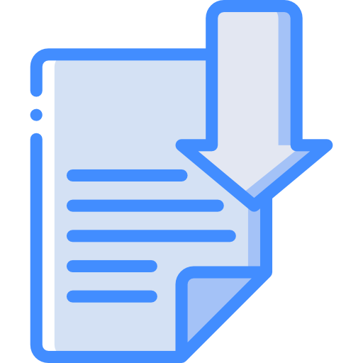 File Basic Miscellany Blue icon